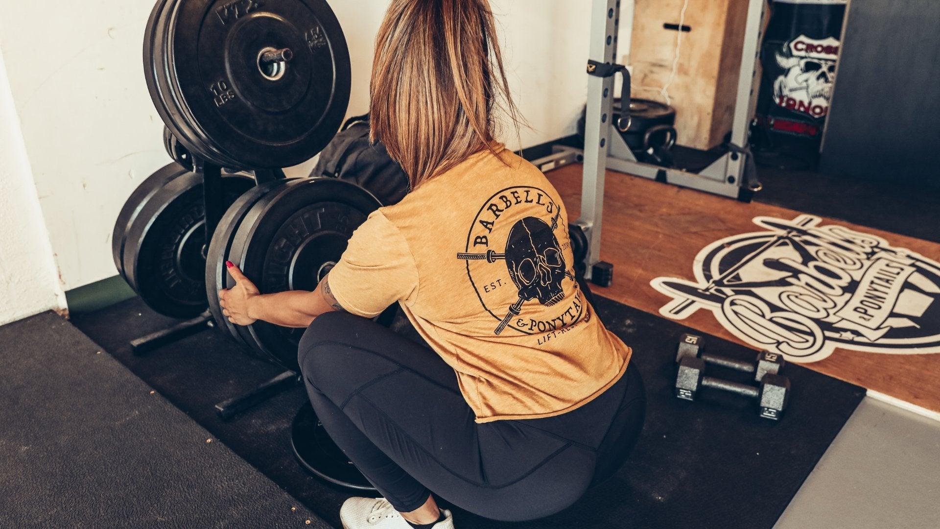 TANKS & TEES - Barbells & Ponytails
