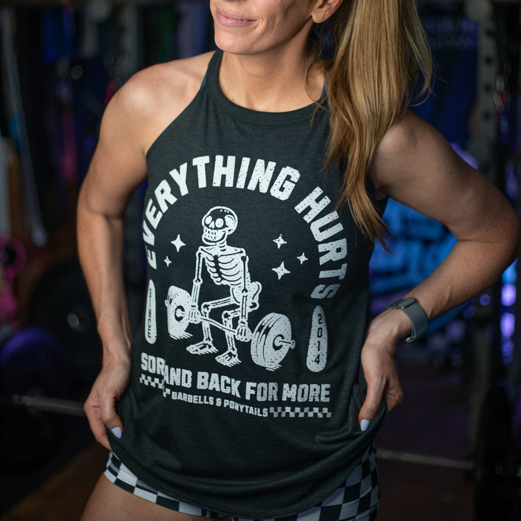 Flowy High Neck Tank