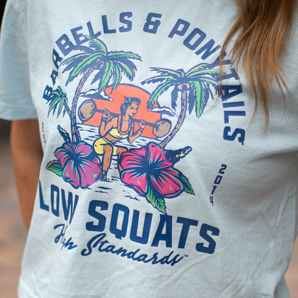 Muscle Beach Boxy Crop T