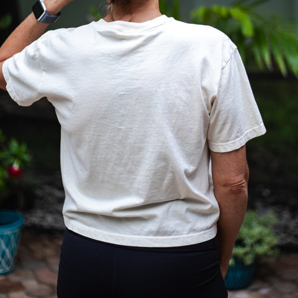 Trust The Process Boxy Crop T