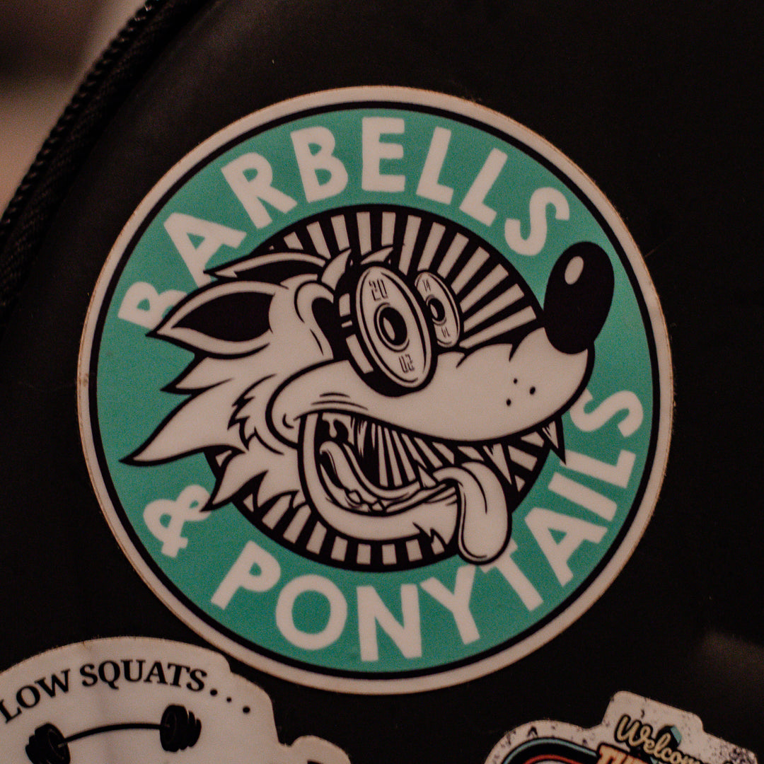 The Hungry Wolf Decal