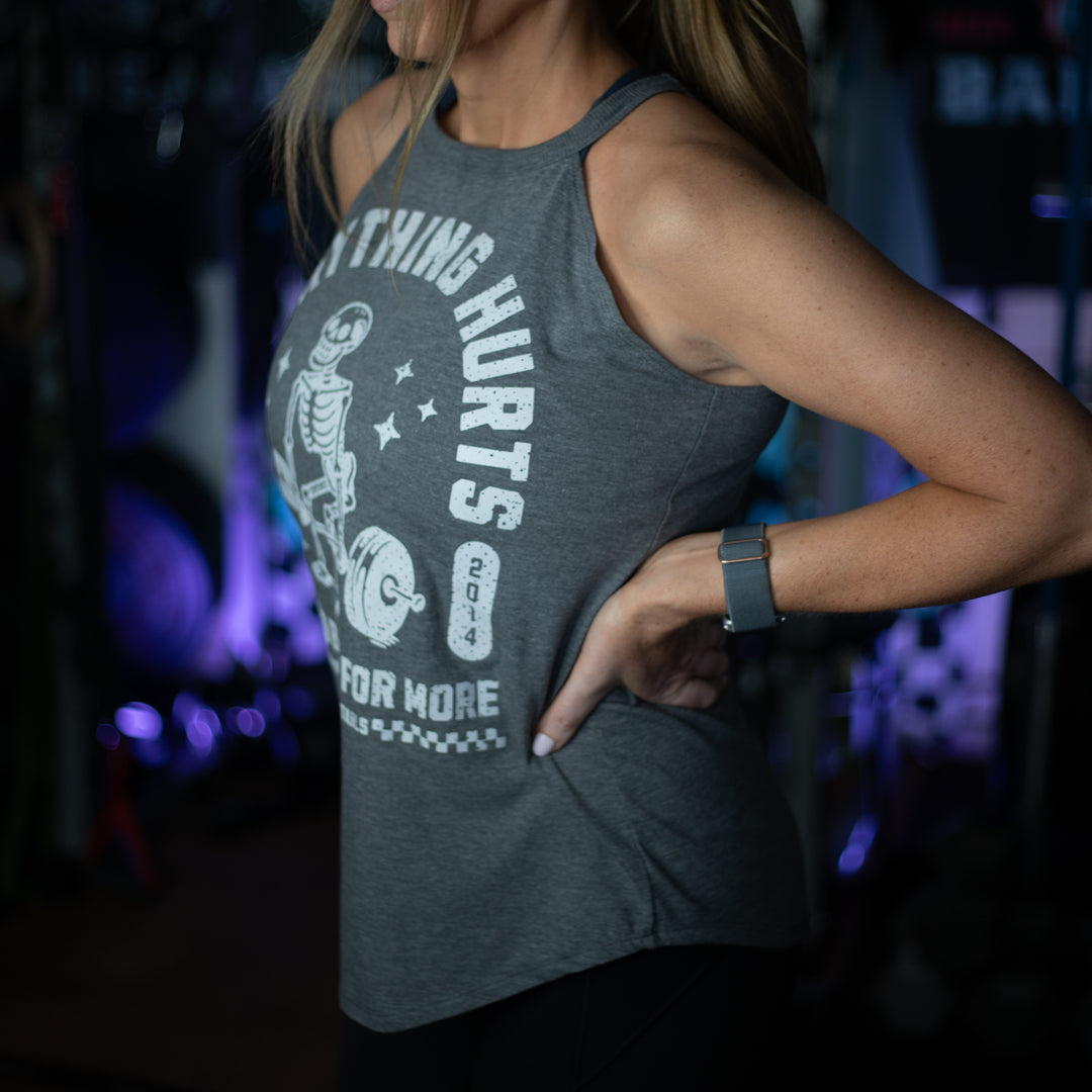 Flowy High Neck Tank