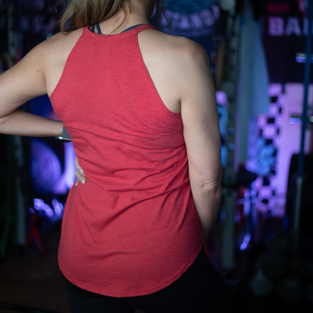 Flowy High Neck Tank