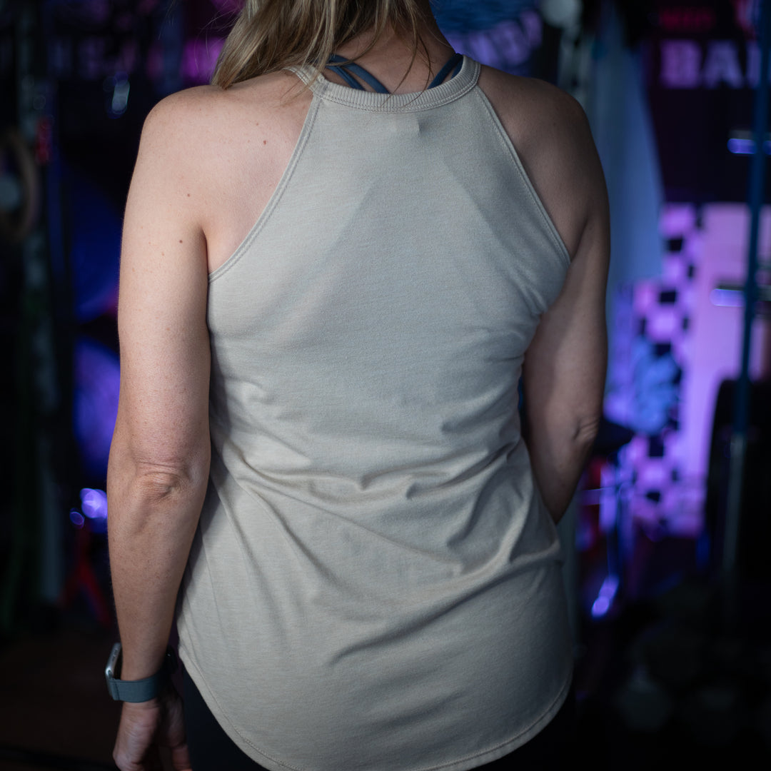 Flowy High Neck Tank