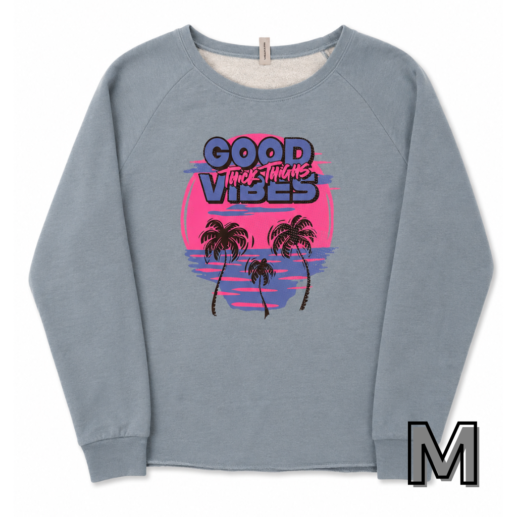 Women's California Wave Wash Crewneck Sweatshirt