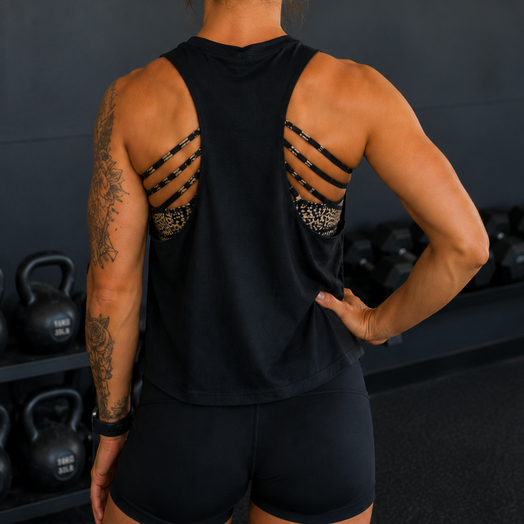 Exercise Your Demons Racer Crop