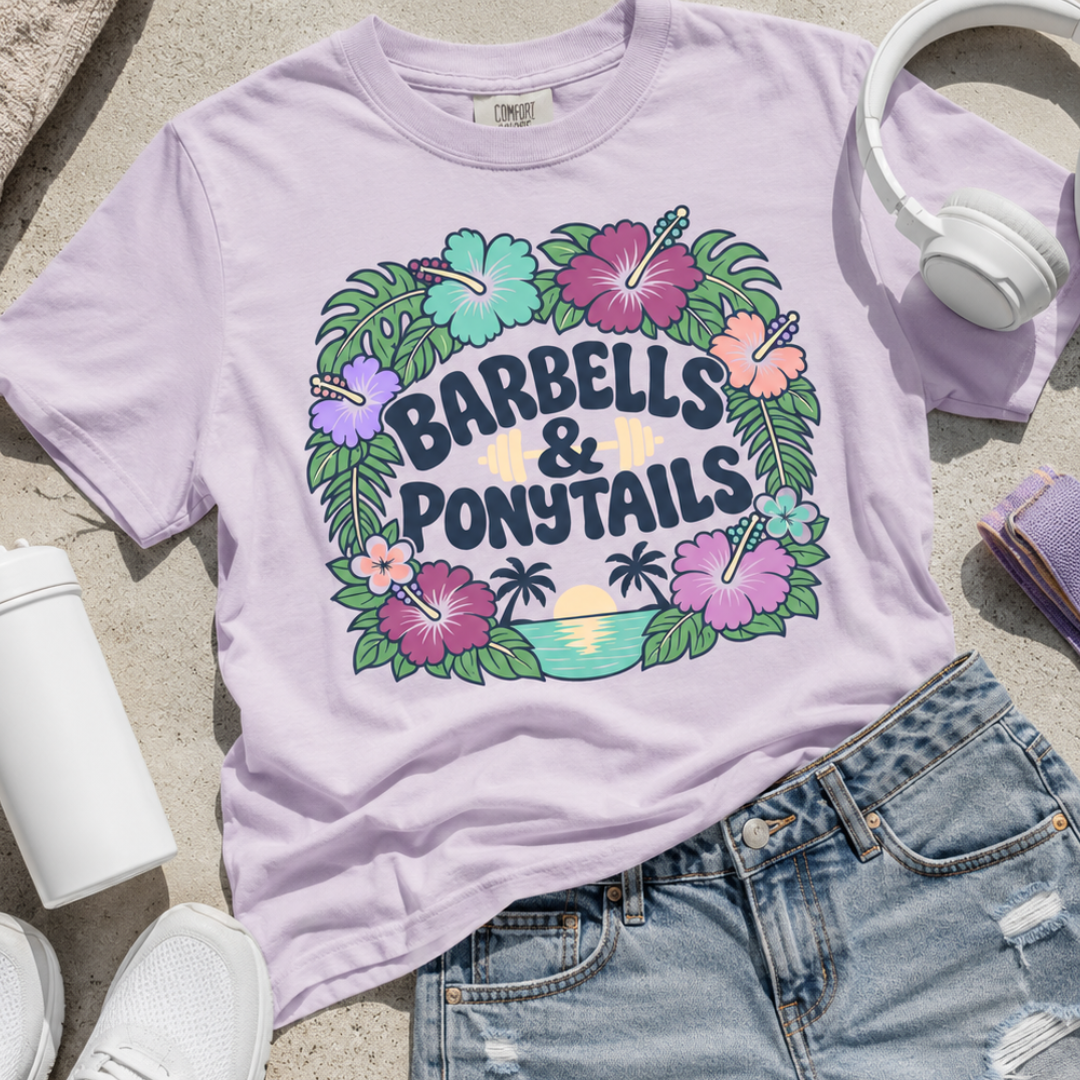 Flower Power Boxy Modest Crop T