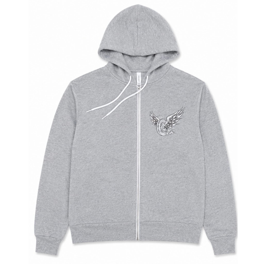 Bella Unisex Fleece Full-Zip Hoodie
