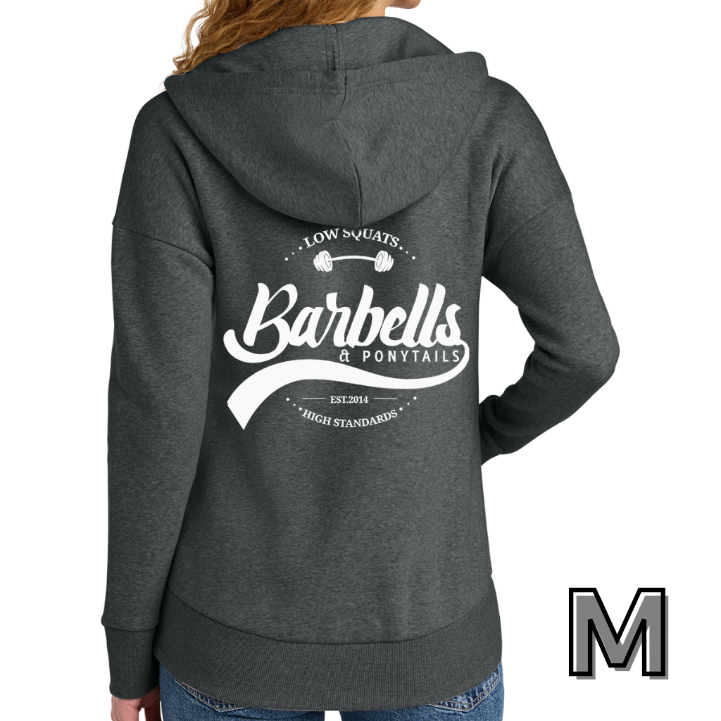 District® Women’s Perfect Weight® Fleece Drop Shoulder Full-Zip Hoodie