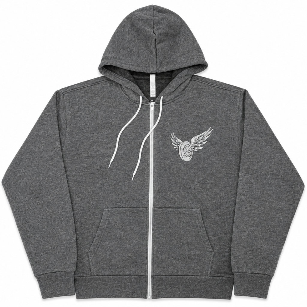Bella Unisex Fleece Full-Zip Hoodie