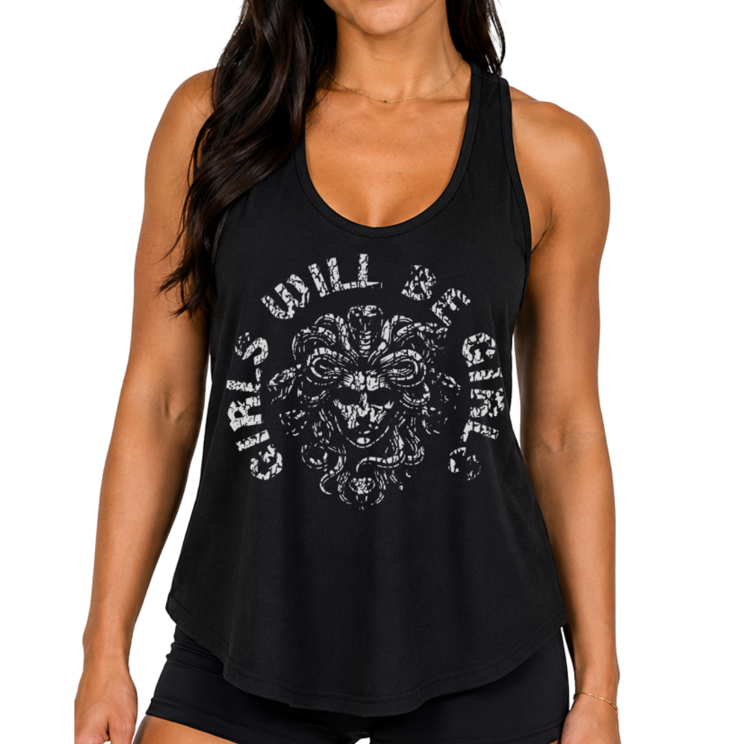 Girls Will Be Girls Twistback Tank