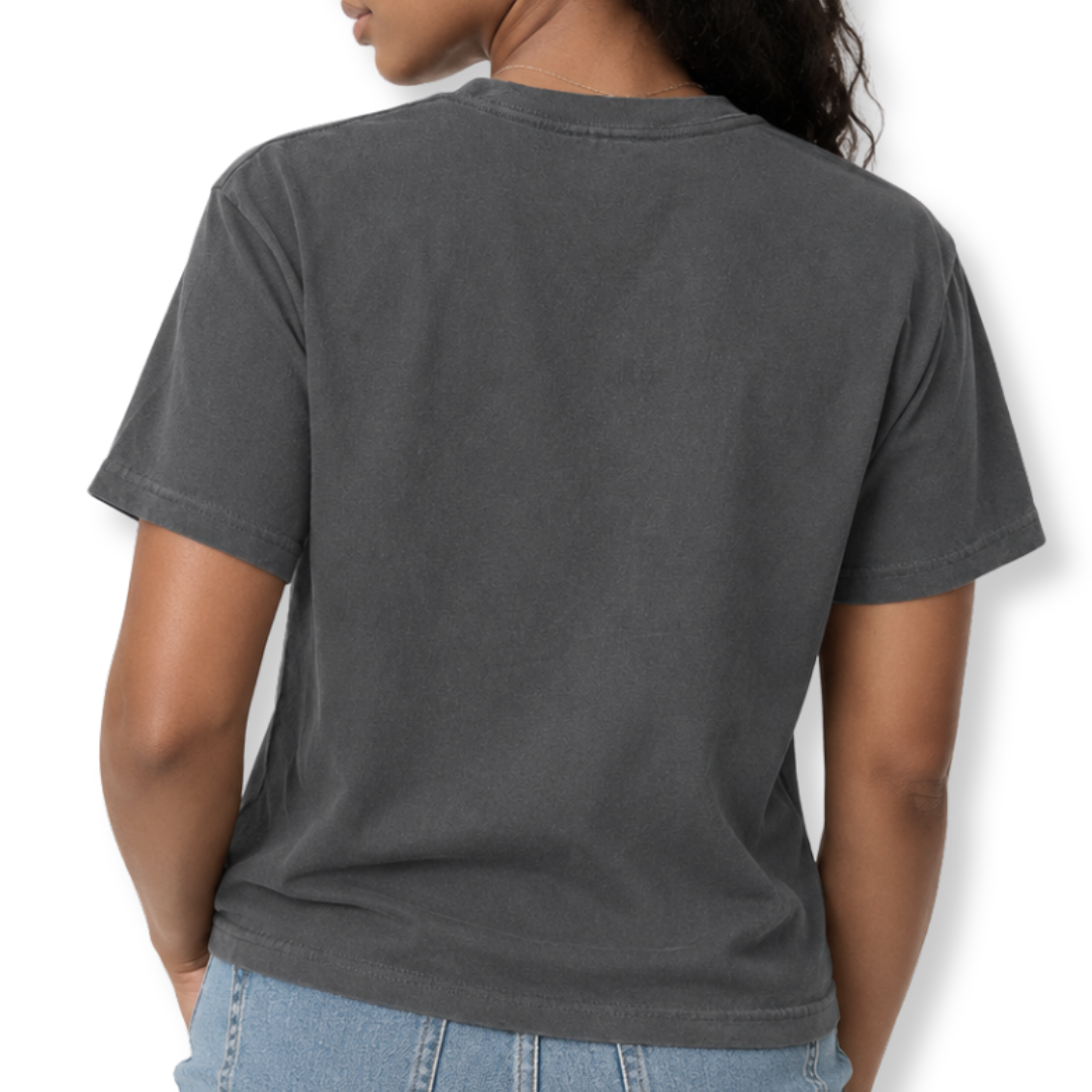 Only The Strong Boxy Crop T