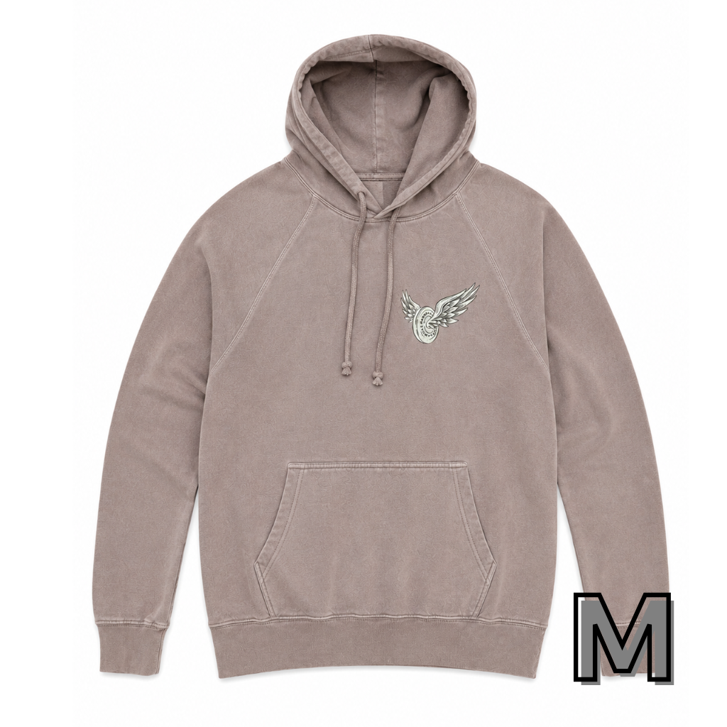 Unisex Vintage Raglan Hoodie Sweatshirt