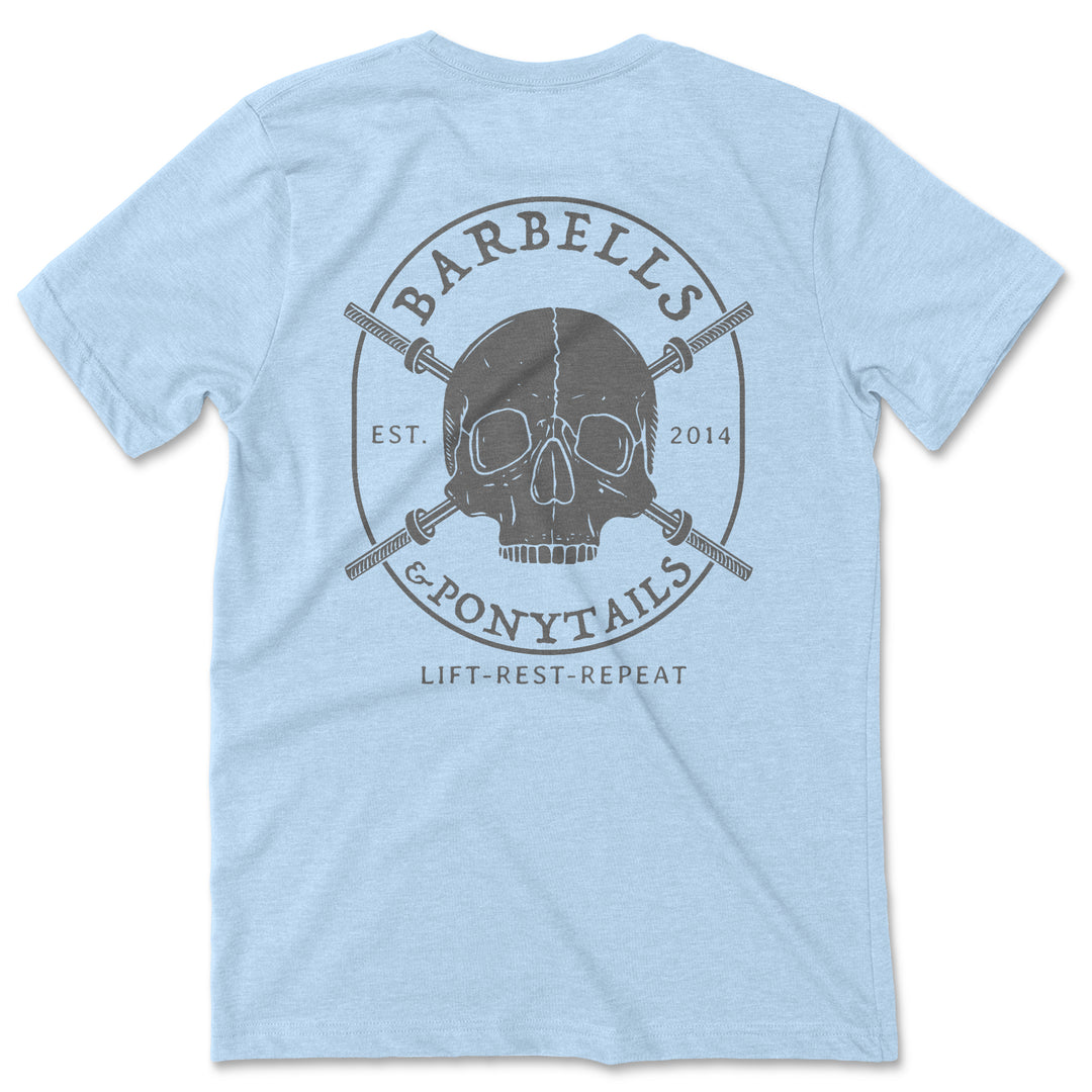 Skulls & Barbells Unisex Triblend T