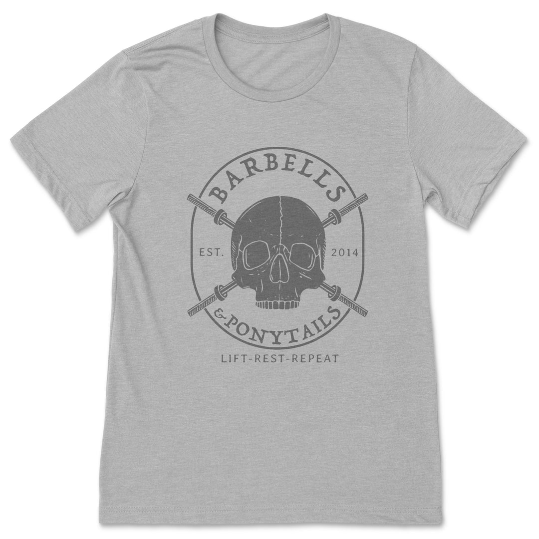 Skulls & Barbells Unisex Cotton T