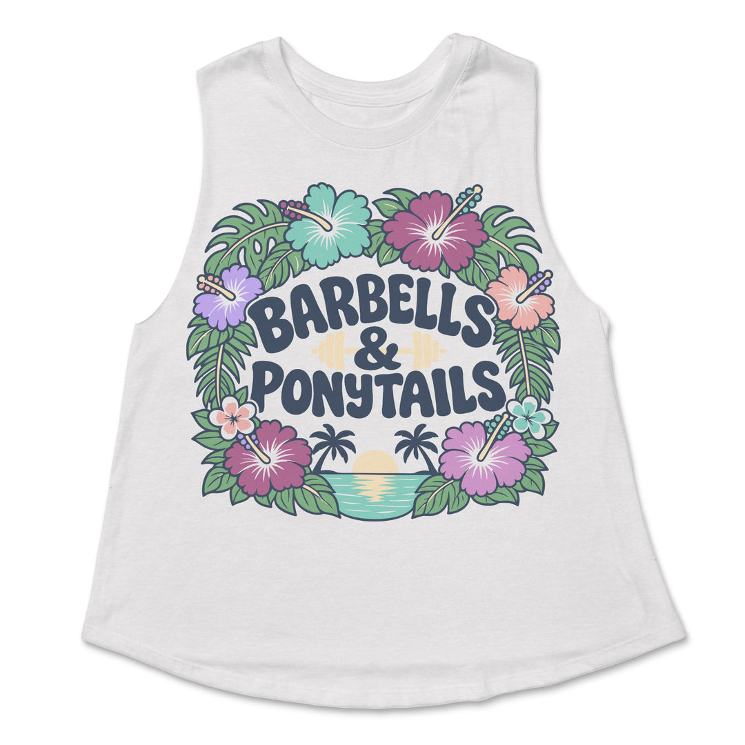 Flower Power Racer Crop