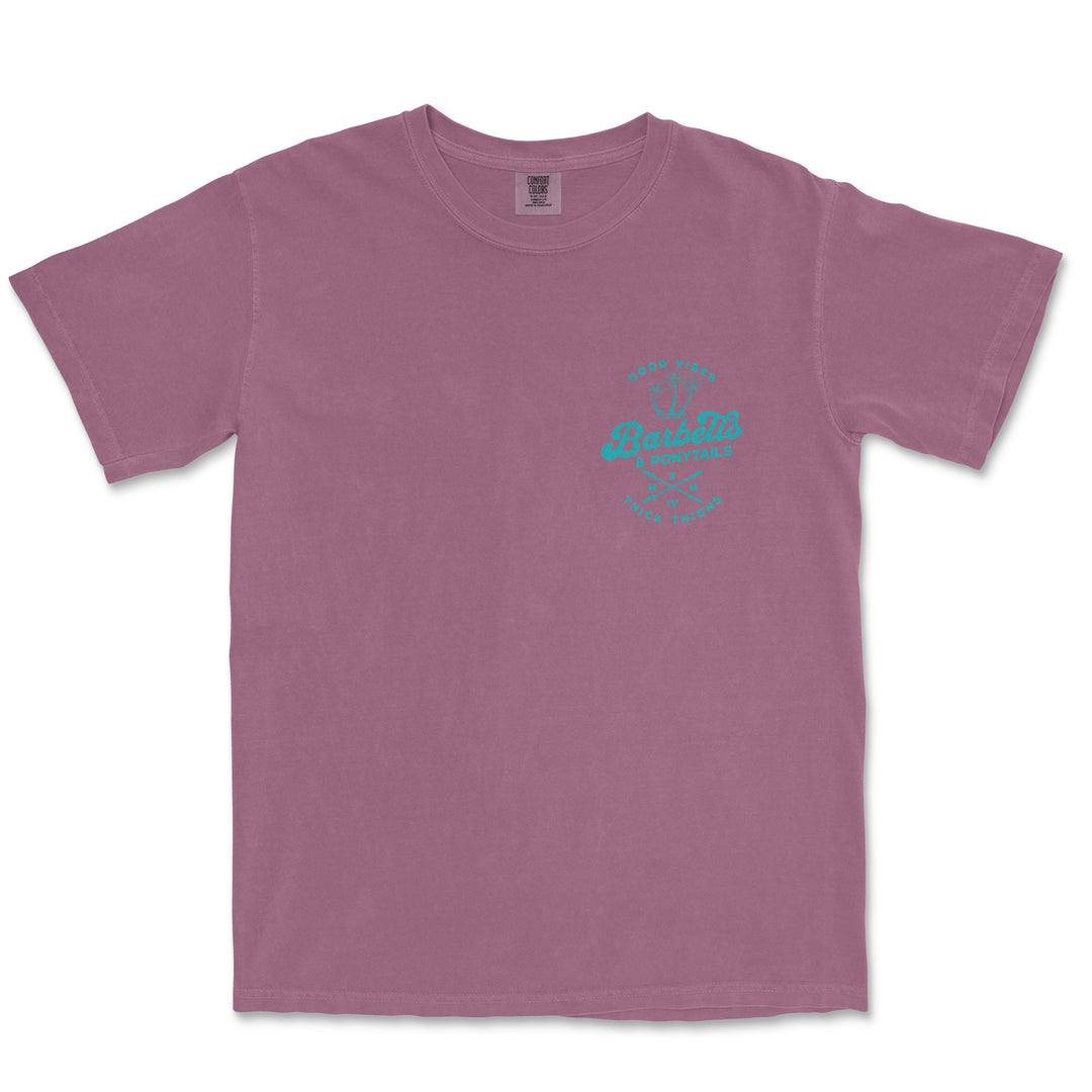 Good Vibes + Thick Thighs Unisex T-Shirt