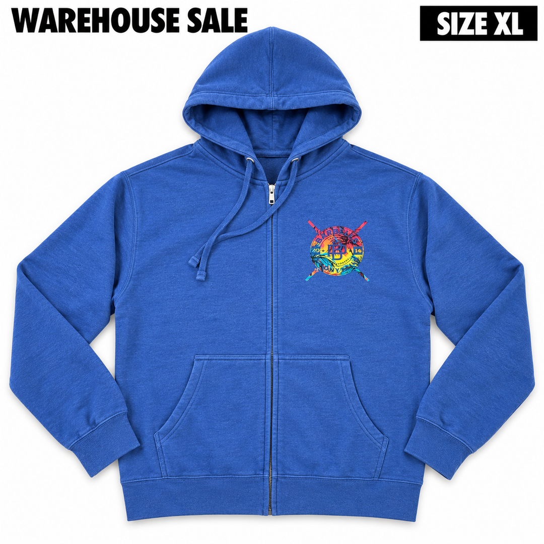 Palm Power Unisex Zip Hoodie