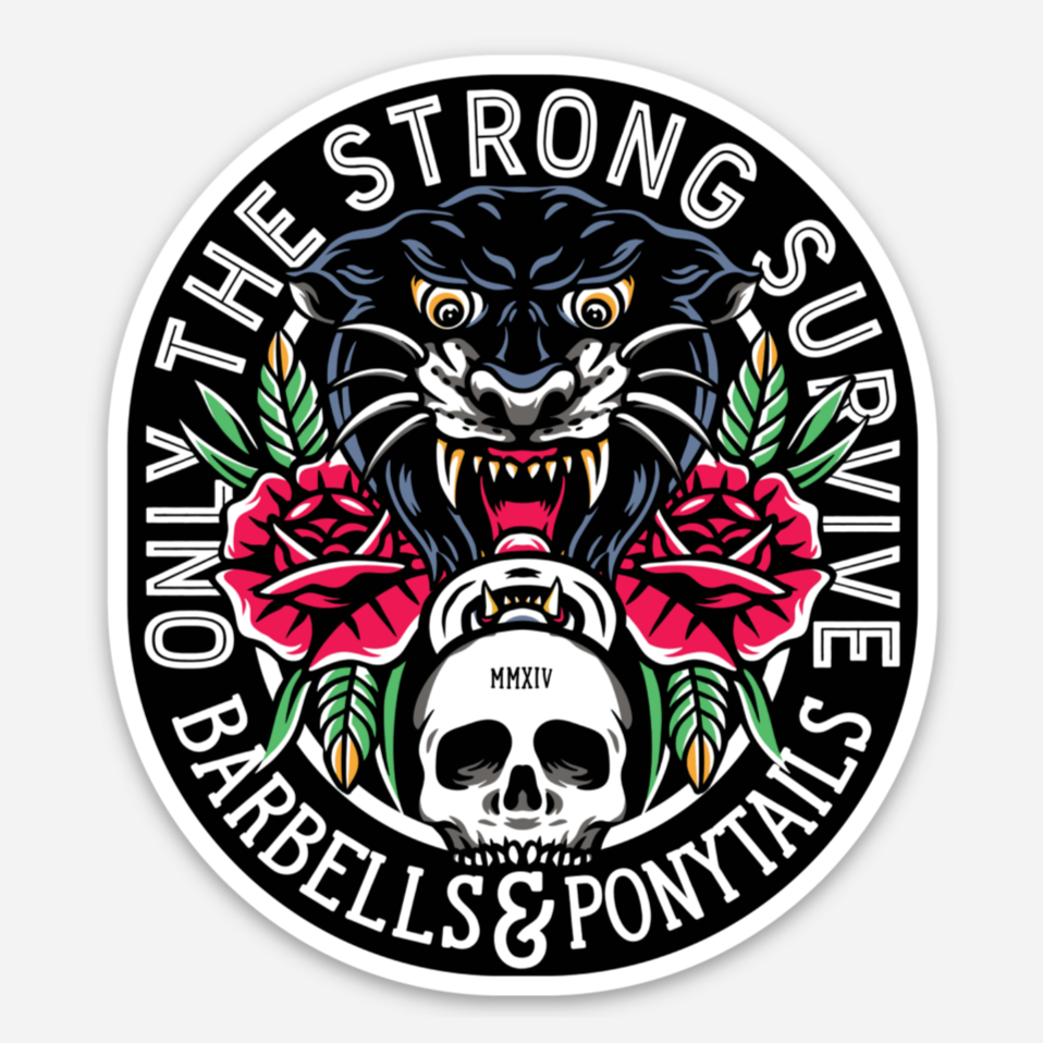 Only The Strong Decal