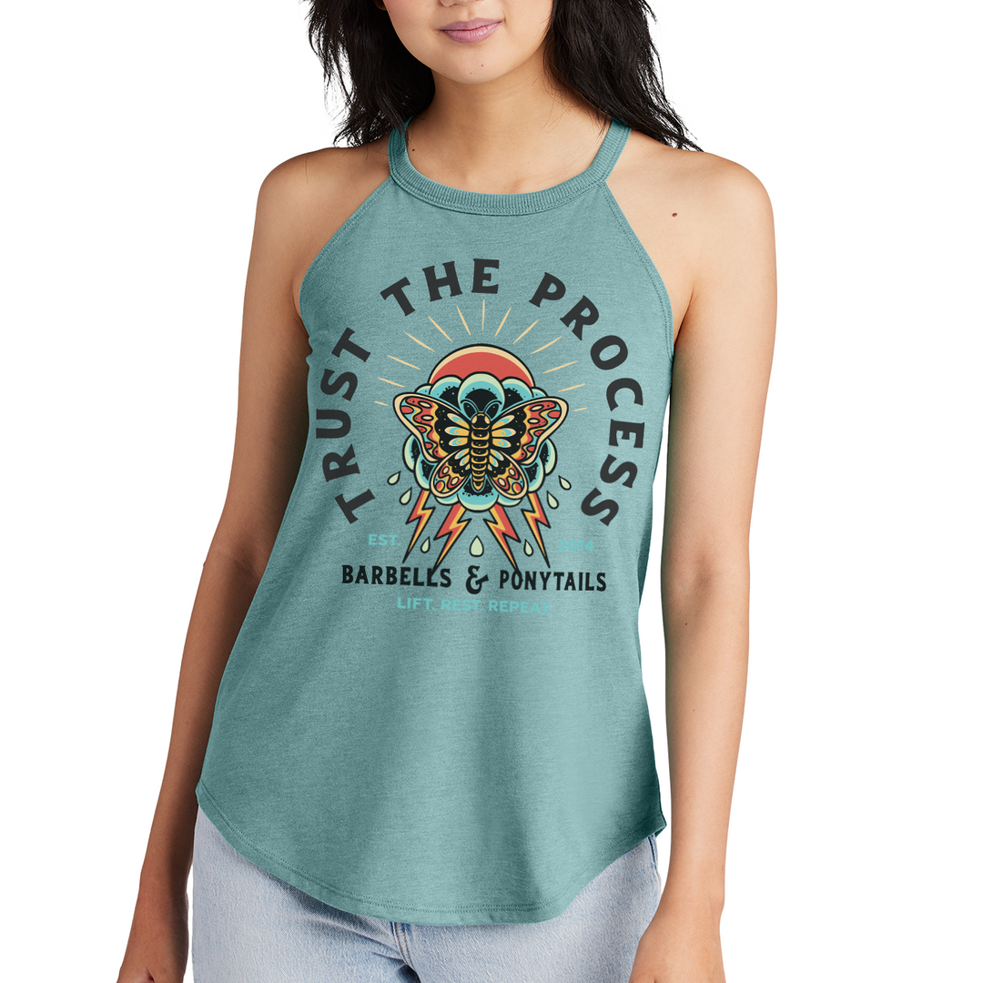 Flowy High Neck Tank