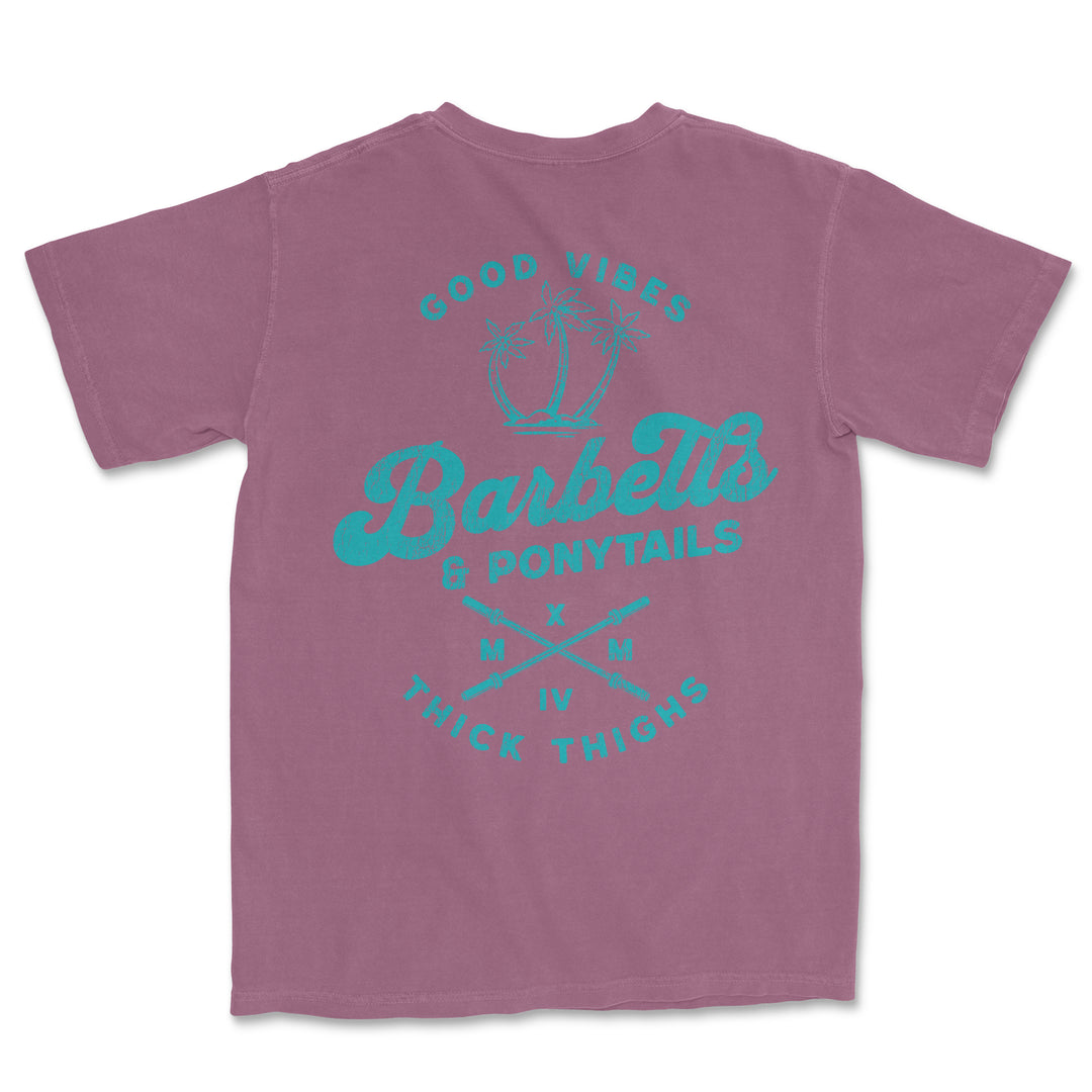 Good Vibes + Thick Thighs Unisex T-Shirt