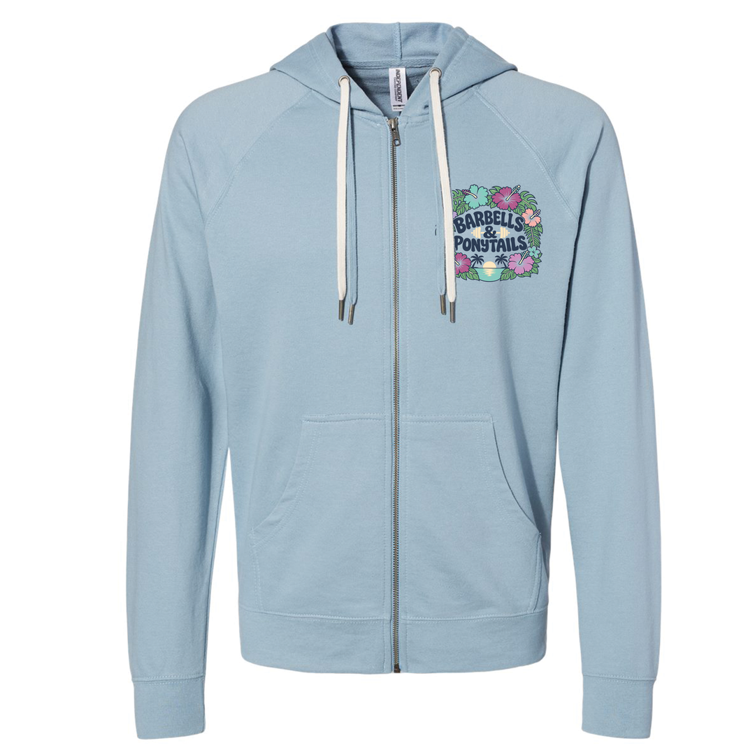 Flower Power Zip Hoodie