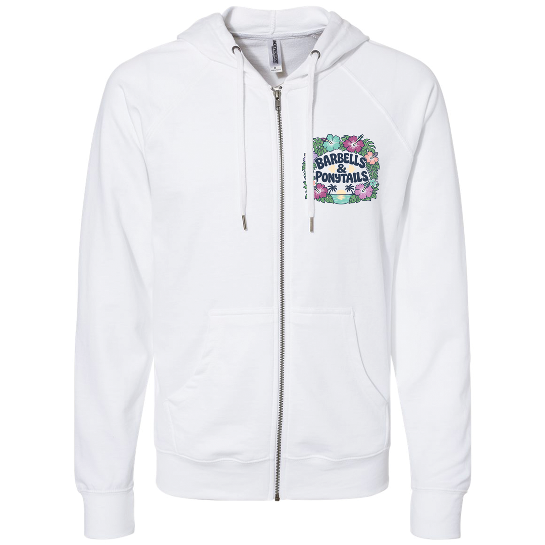 Flower Power Zip Hoodie