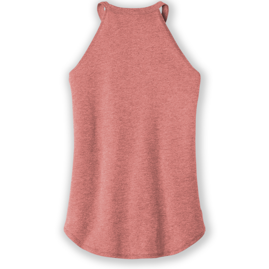 Trust The Process Flowy High Neck Tank