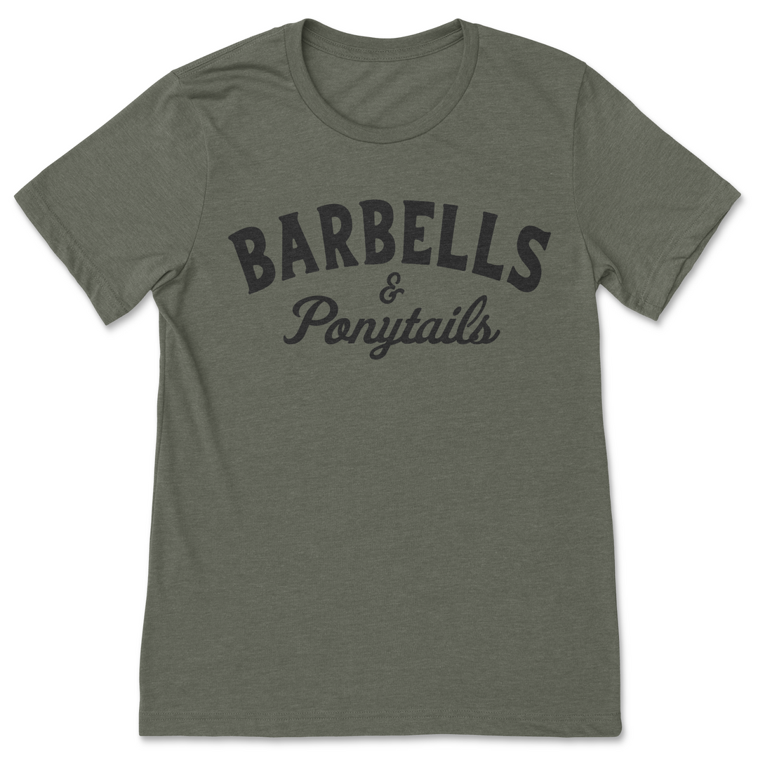 Barbells & Ponytails Basic T