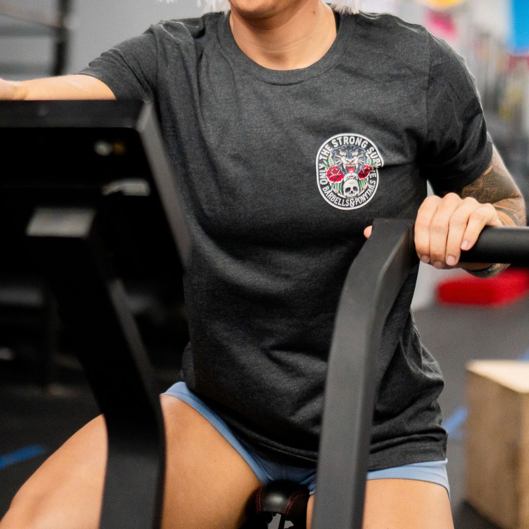 only the strong survive t-shirt front 2