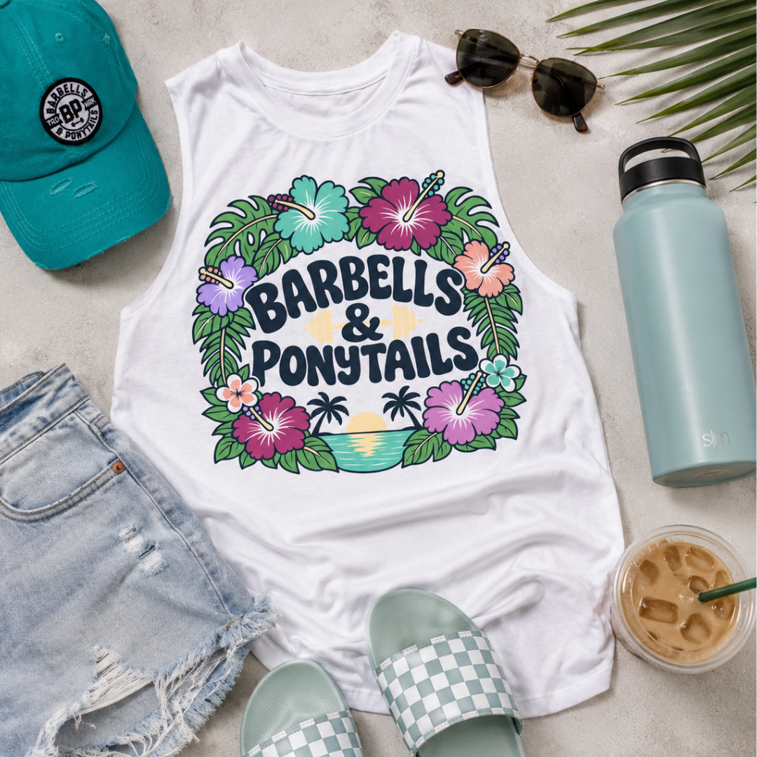 Flower Power Racer Crop