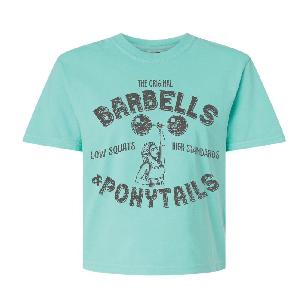 Strong Woman Boxy Modest Crop T