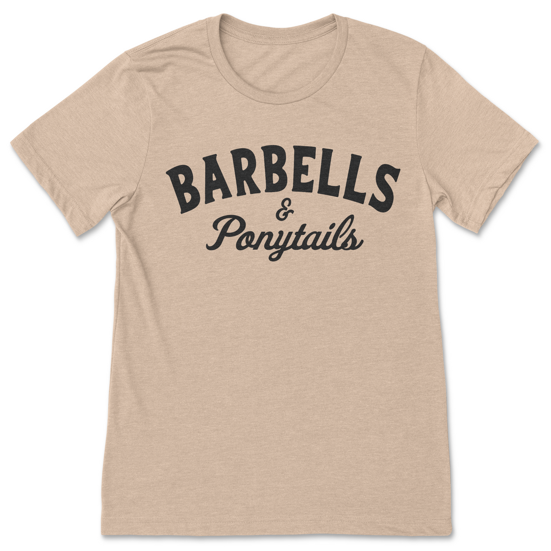 Barbells & Ponytails Basic T