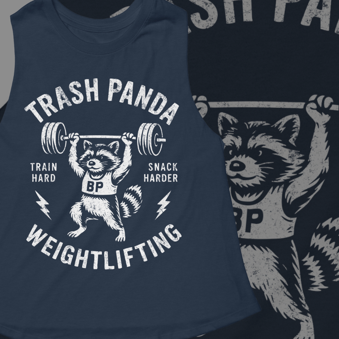 Trash Panda Racer Crop