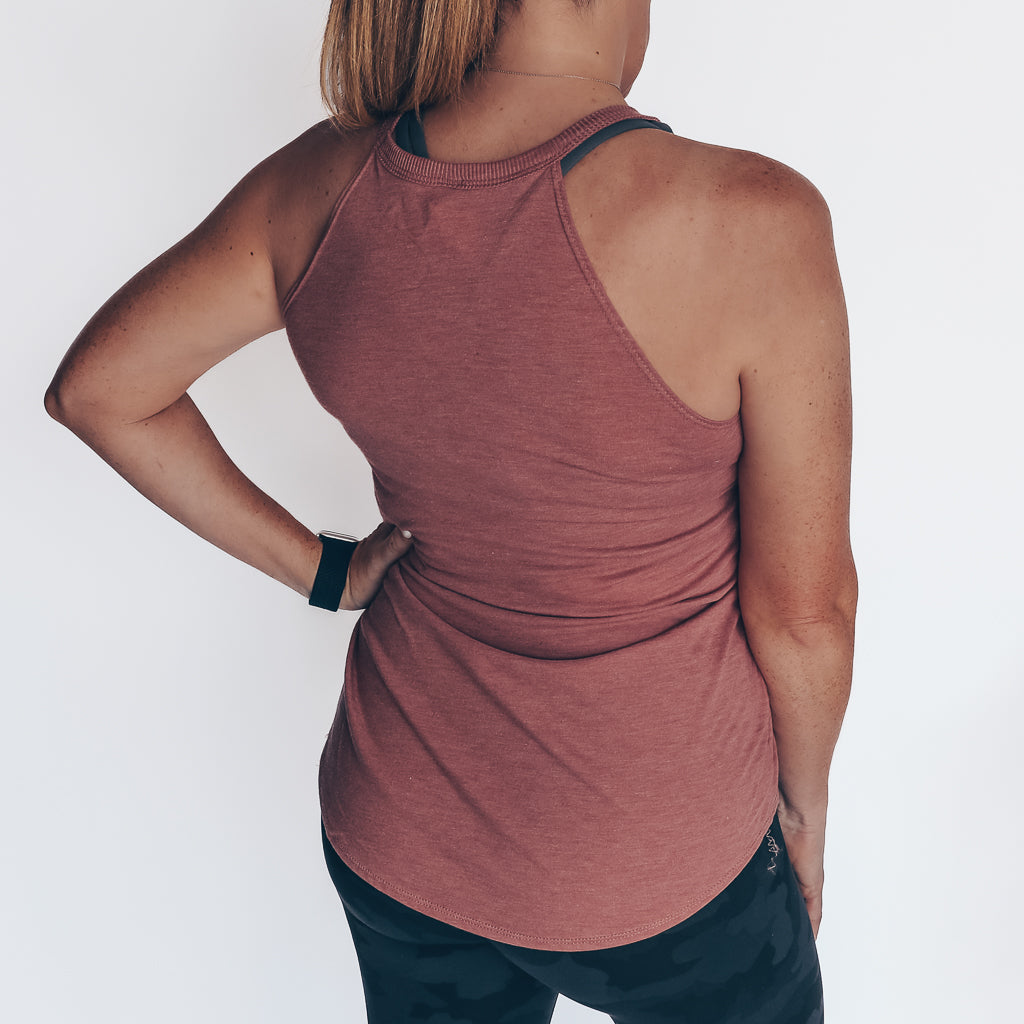 Flowy High Neck Tank