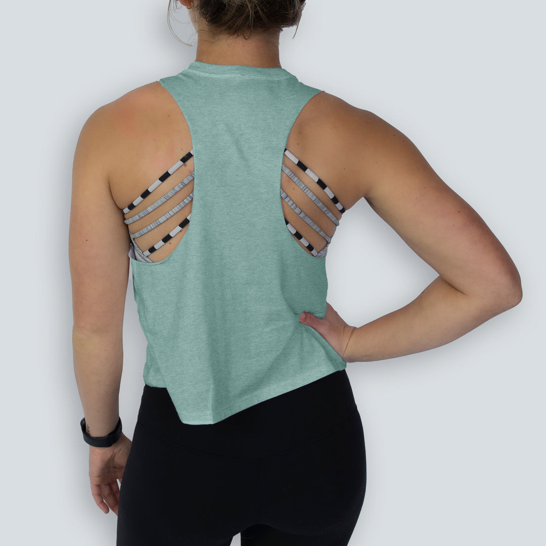 Trust The Process Racer Crop